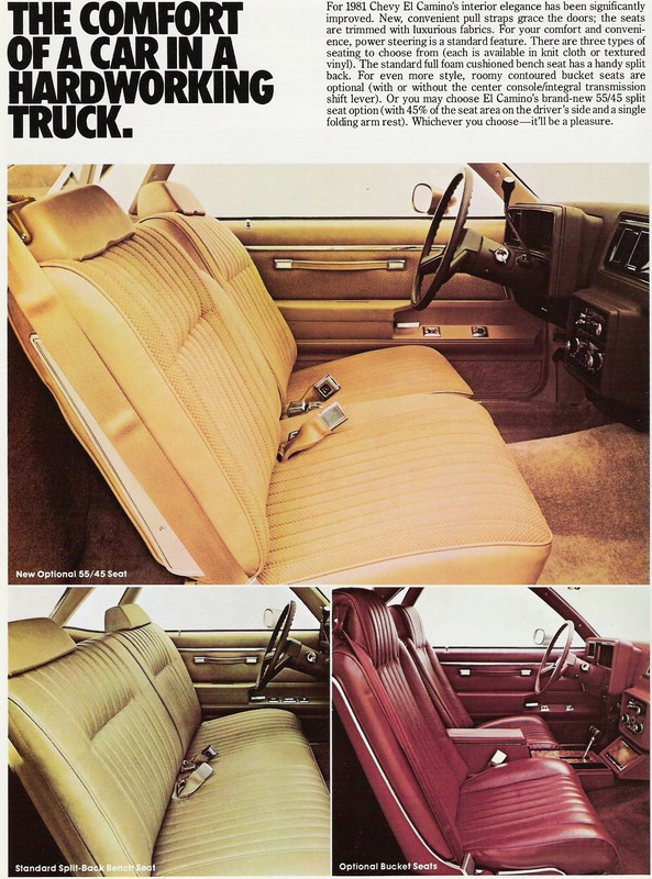 1981 Chevrolet El Camino Brochure Page 2